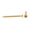 Prime-Line Particle Board Screw, Bugle, Phil Dr #8 X 2in Yelw Zinc Plated Steel 50PK 9042386